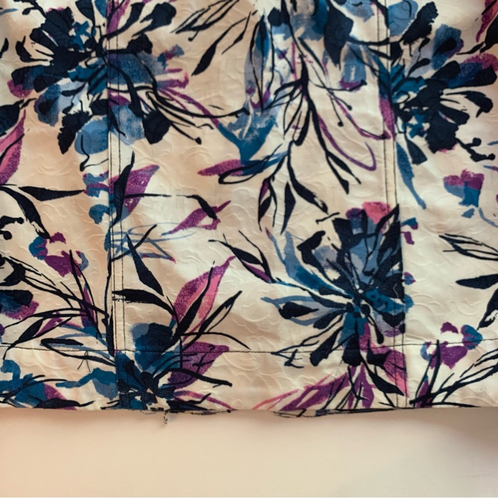 TanJay Floral Print Blazer Jacket Sz 8P - Picture 13 of 14